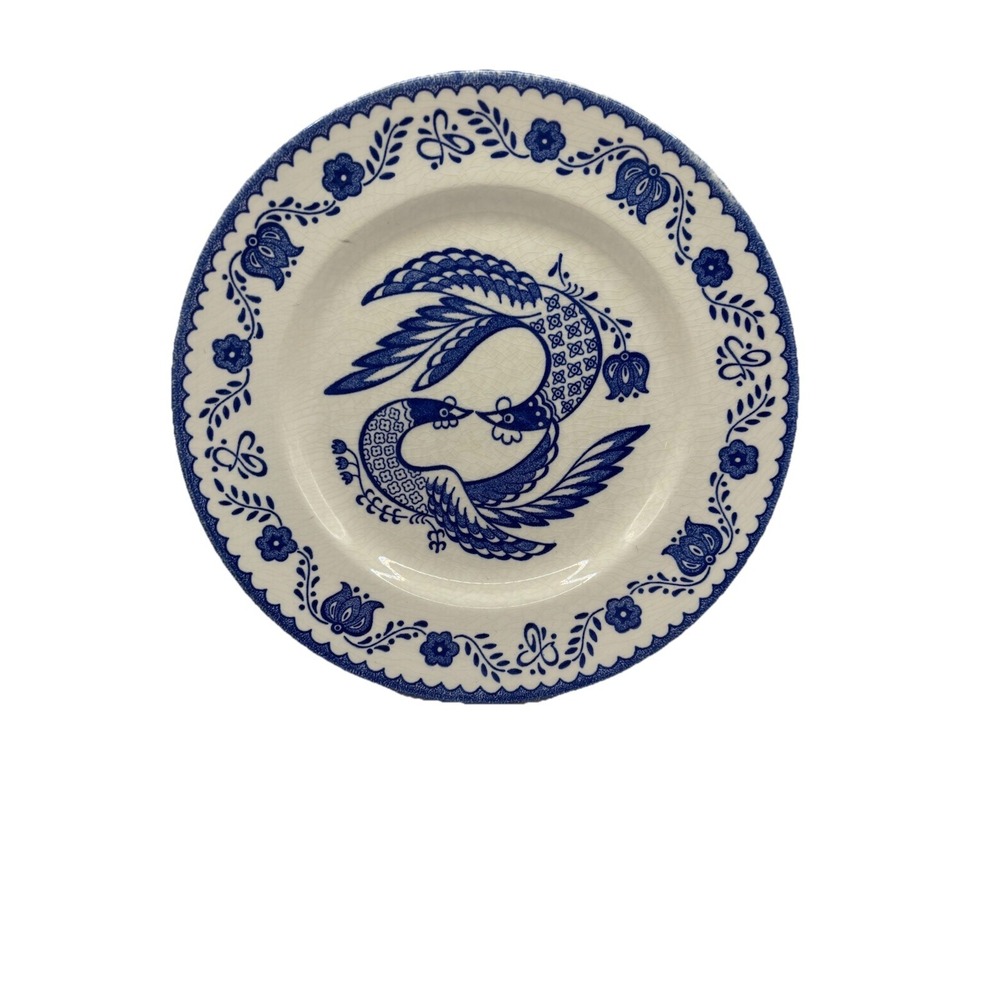 Mount Clemens Pottery (Monarch) LOVEBIRDS / MTC155  Dinner Plate(s)‎ read